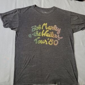 Billabong x Bob Marley Charcoal Tour Tee